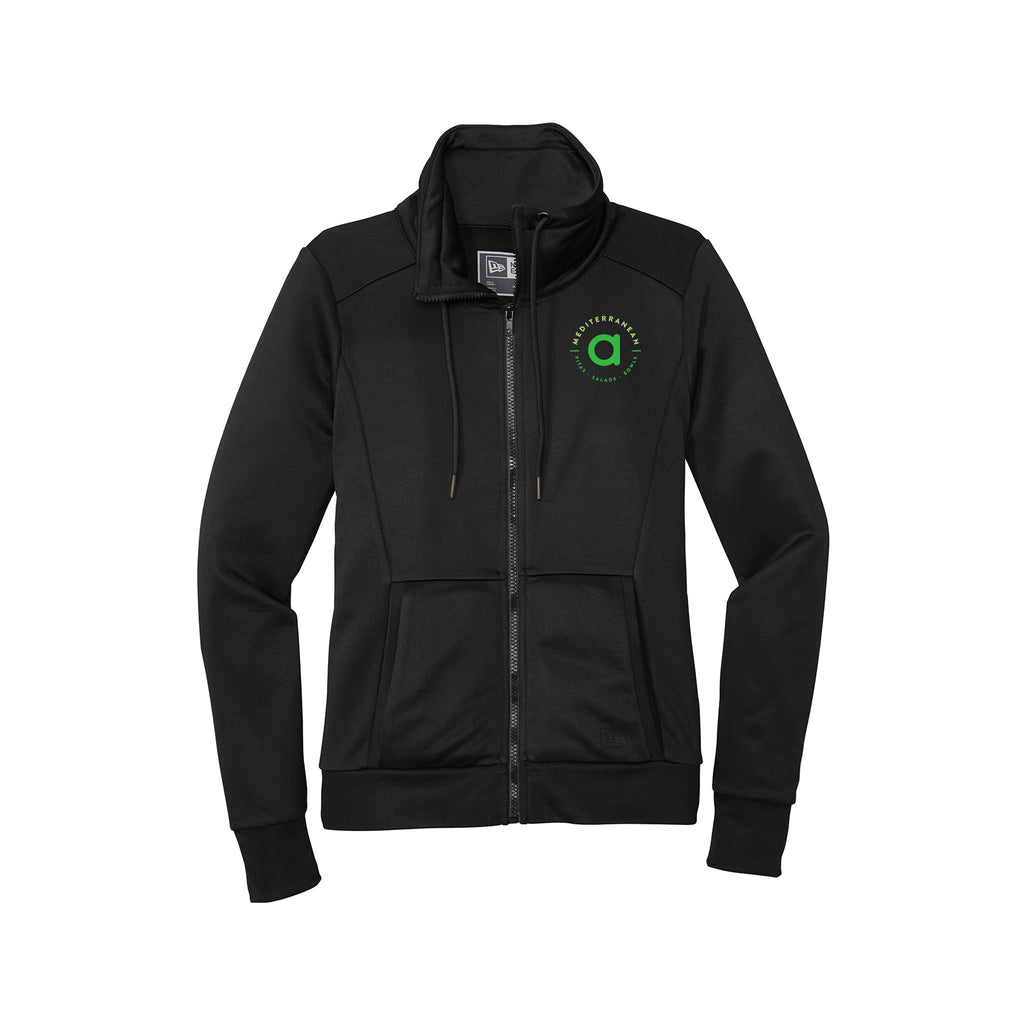 Agape - New Era ® Ladies Performance Terry Full-Zip Cowl
