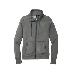 Agape - New Era ® Ladies Performance Terry Full-Zip Cowl