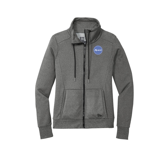 My Merch - New Era ® Ladies Performance Terry Full-Zip Cowl