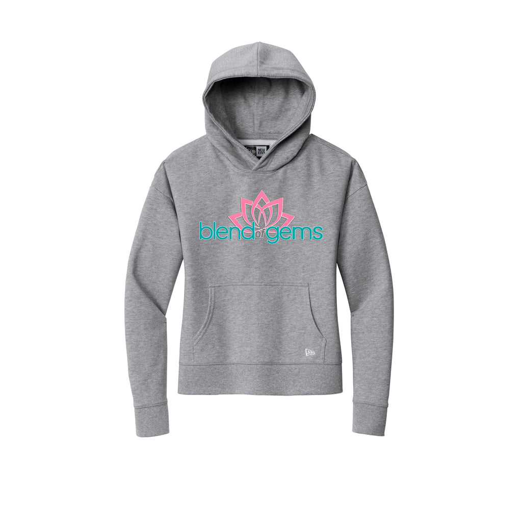 Blend of Gems - New Era® Ladies Comeback Fleece Pullover Hoodie