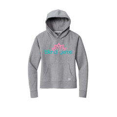 Blend of Gems - New Era® Ladies Comeback Fleece Pullover Hoodie