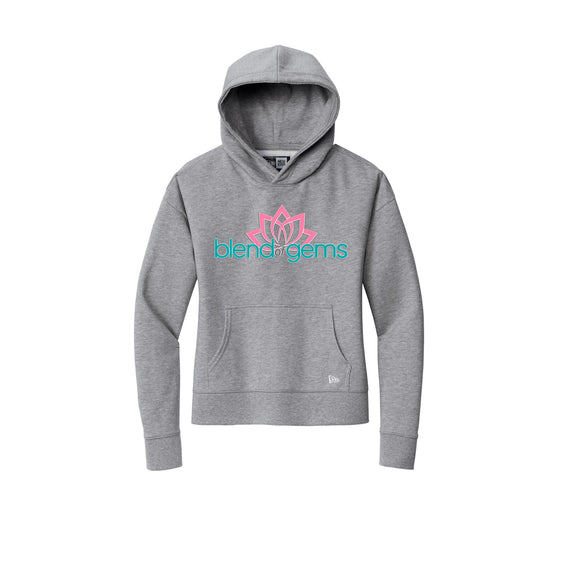 Blend of Gems - New Era® Ladies Comeback Fleece Pullover Hoodie