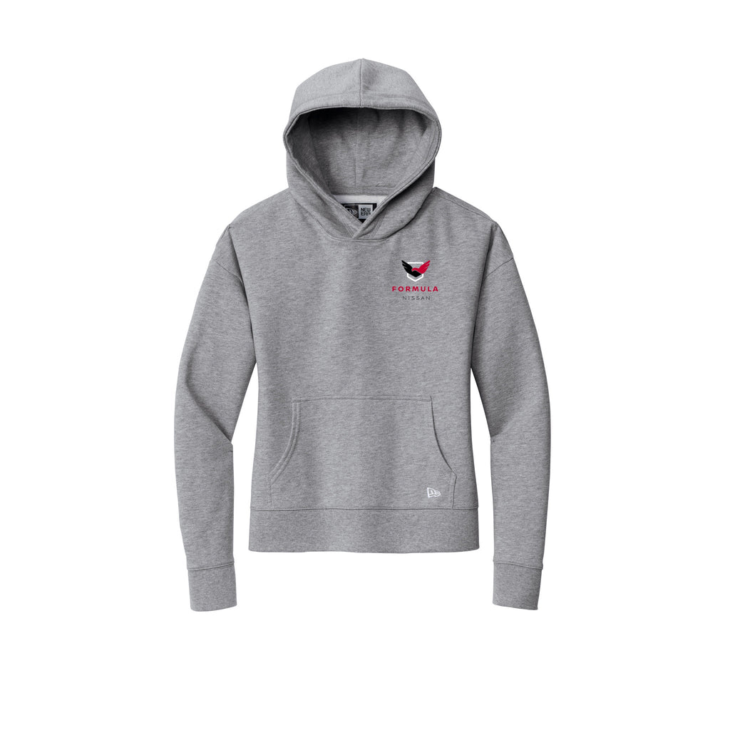 Formula Nissan - New Era® Ladies Comeback Fleece Pullover Hoodie - FRONT & BACK
