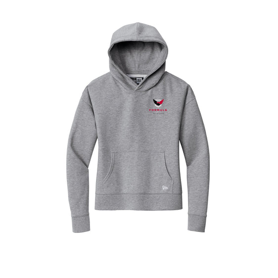 Formula Nissan - New Era® Ladies Comeback Fleece Pullover Hoodie - FRONT & BACK