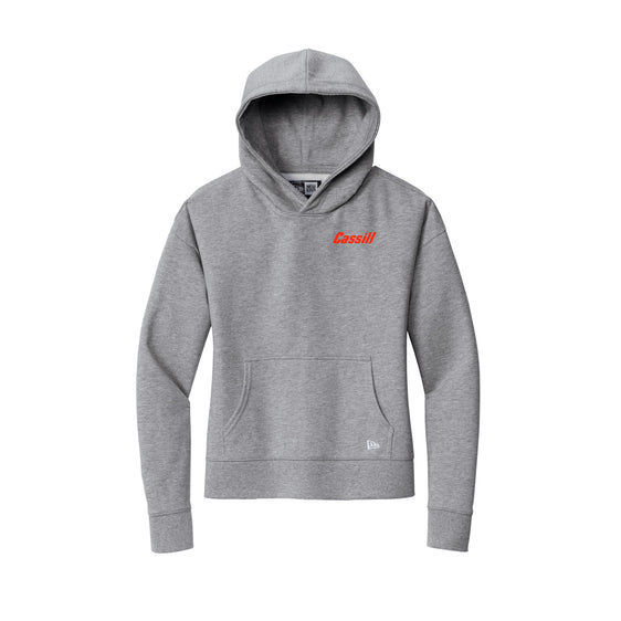 Cassill - New Era® Ladies Comeback Fleece Pullover Hoodie