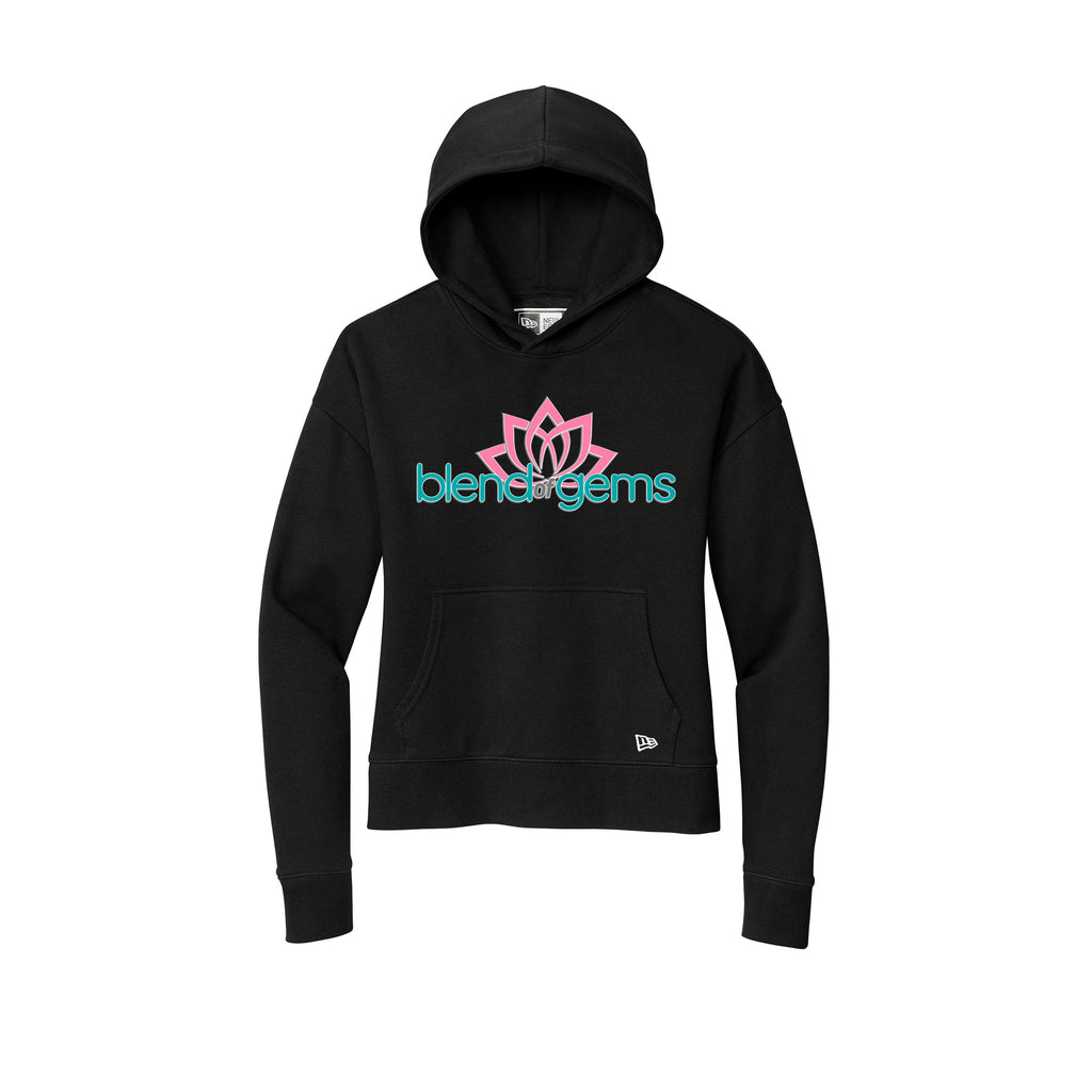 Blend of Gems - New Era® Ladies Comeback Fleece Pullover Hoodie
