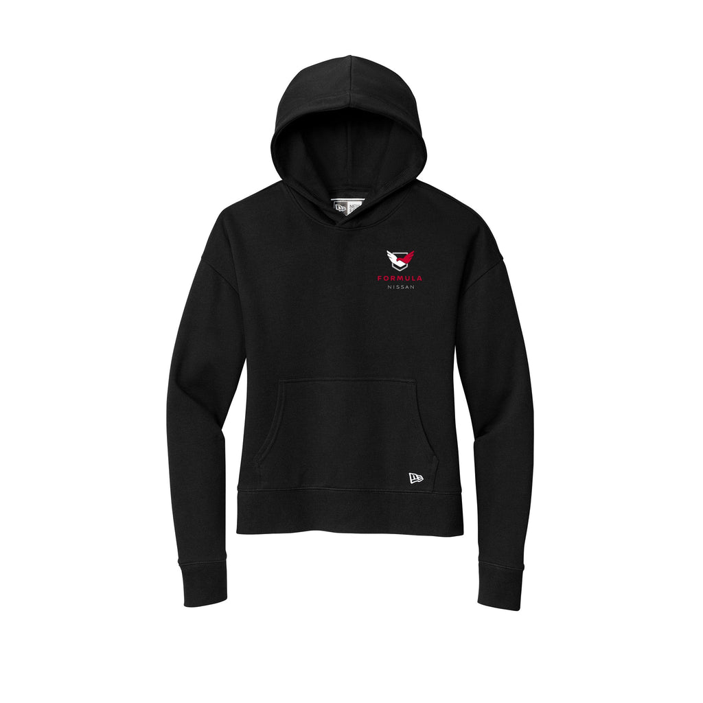 Formula Nissan - New Era® Ladies Comeback Fleece Pullover Hoodie - FRONT & BACK