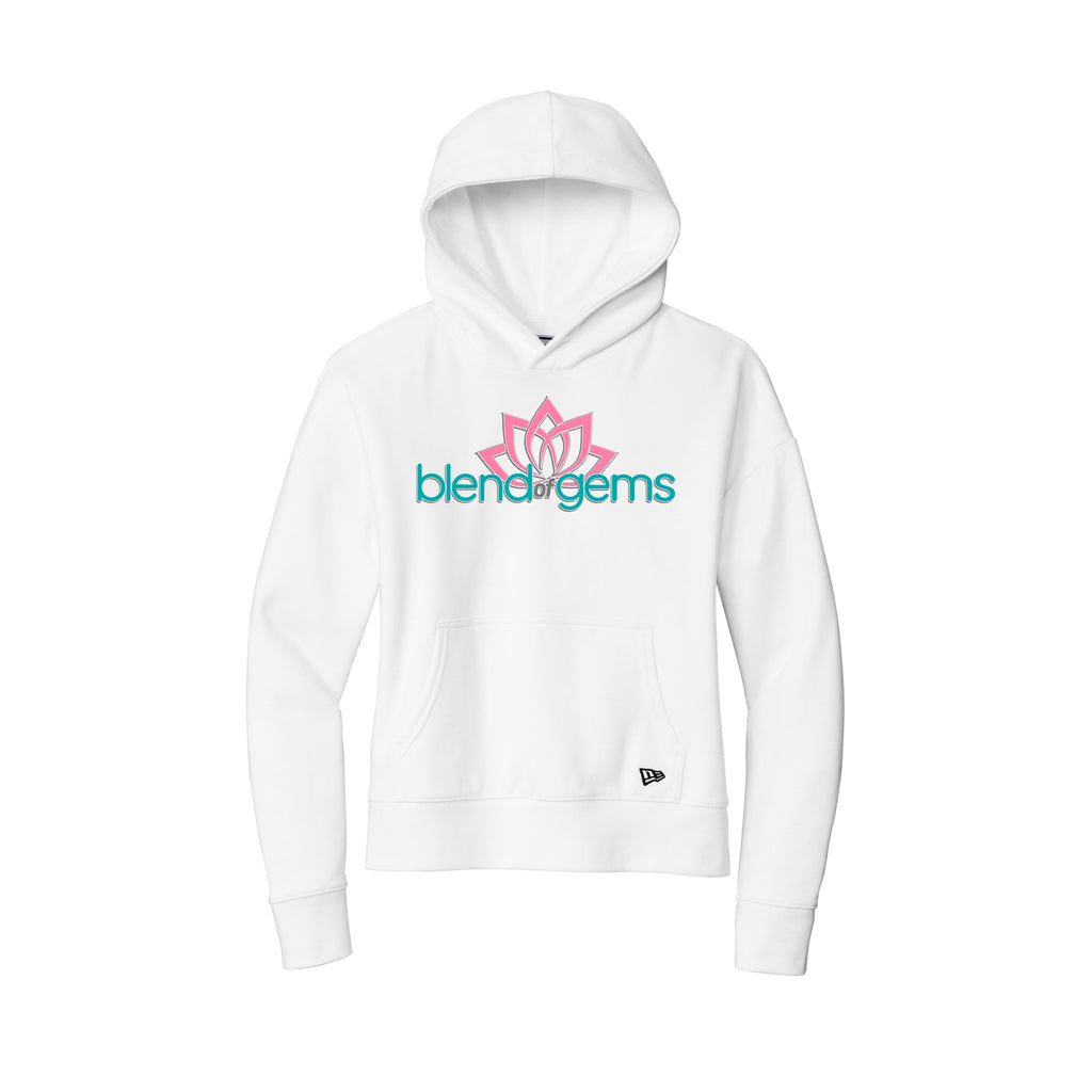 Blend of Gems - New Era® Ladies Comeback Fleece Pullover Hoodie