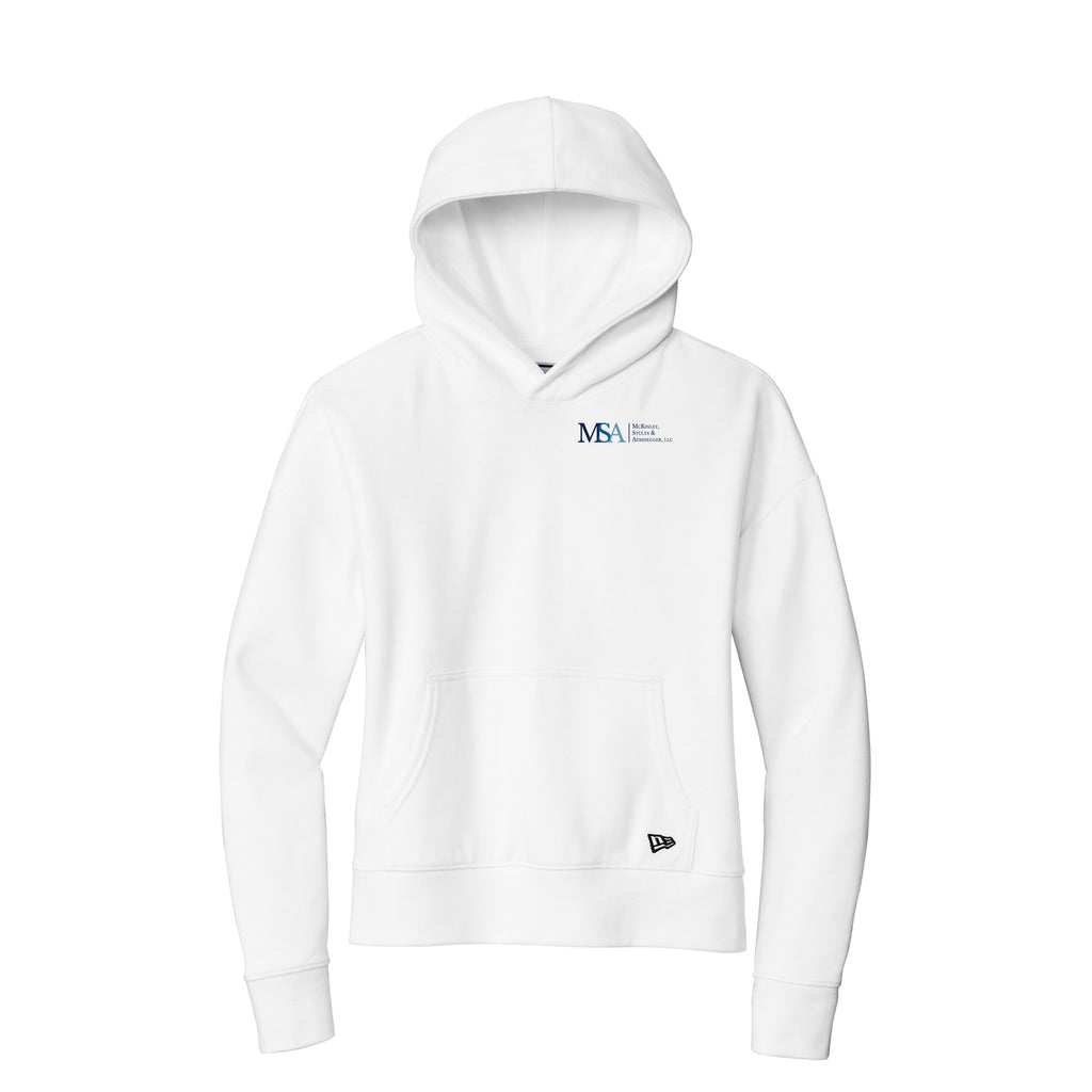 MSA Law Firm - New Era® Ladies Comeback Fleece Pullover Hoodie