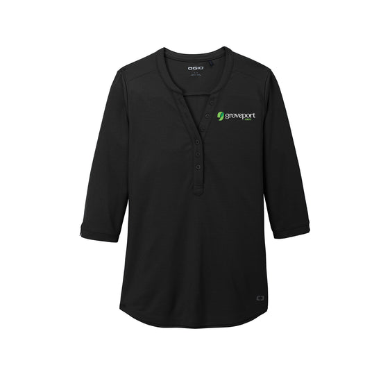 Groveport B&Z - OGIO ® Ladies Jewel Henley