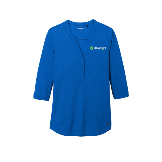 Groveport B&Z - OGIO ® Ladies Jewel Henley