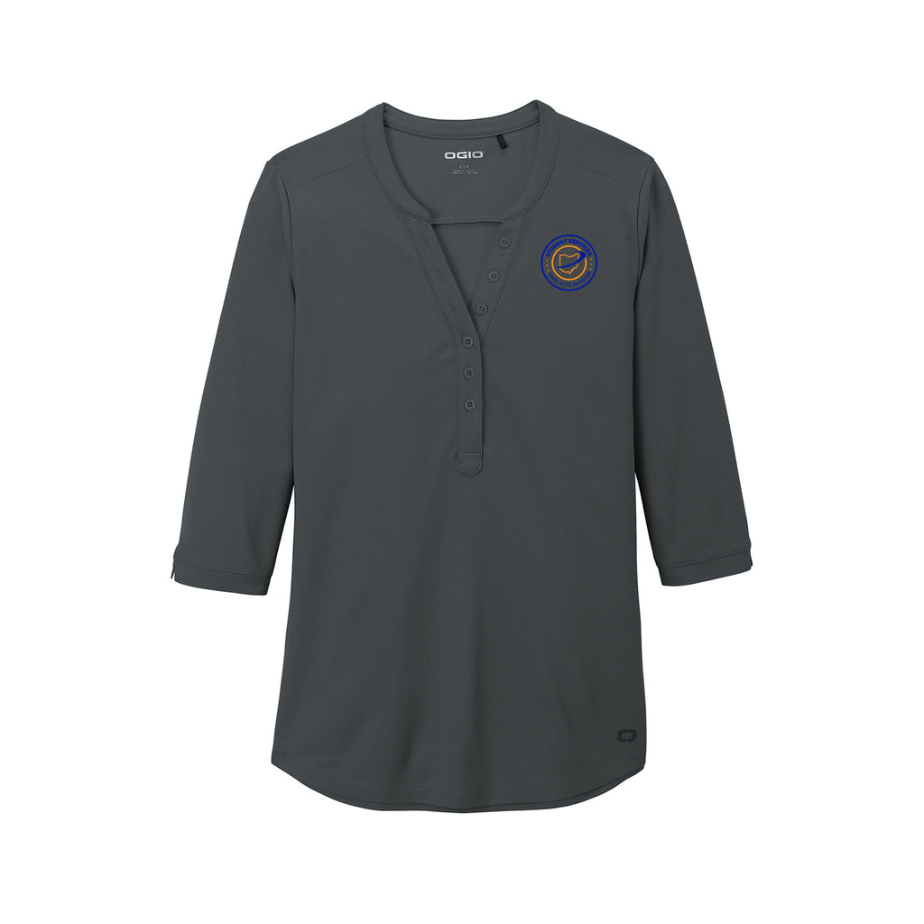 Ohio ACTE Student Services - OGIO® Women's Jewel Henley