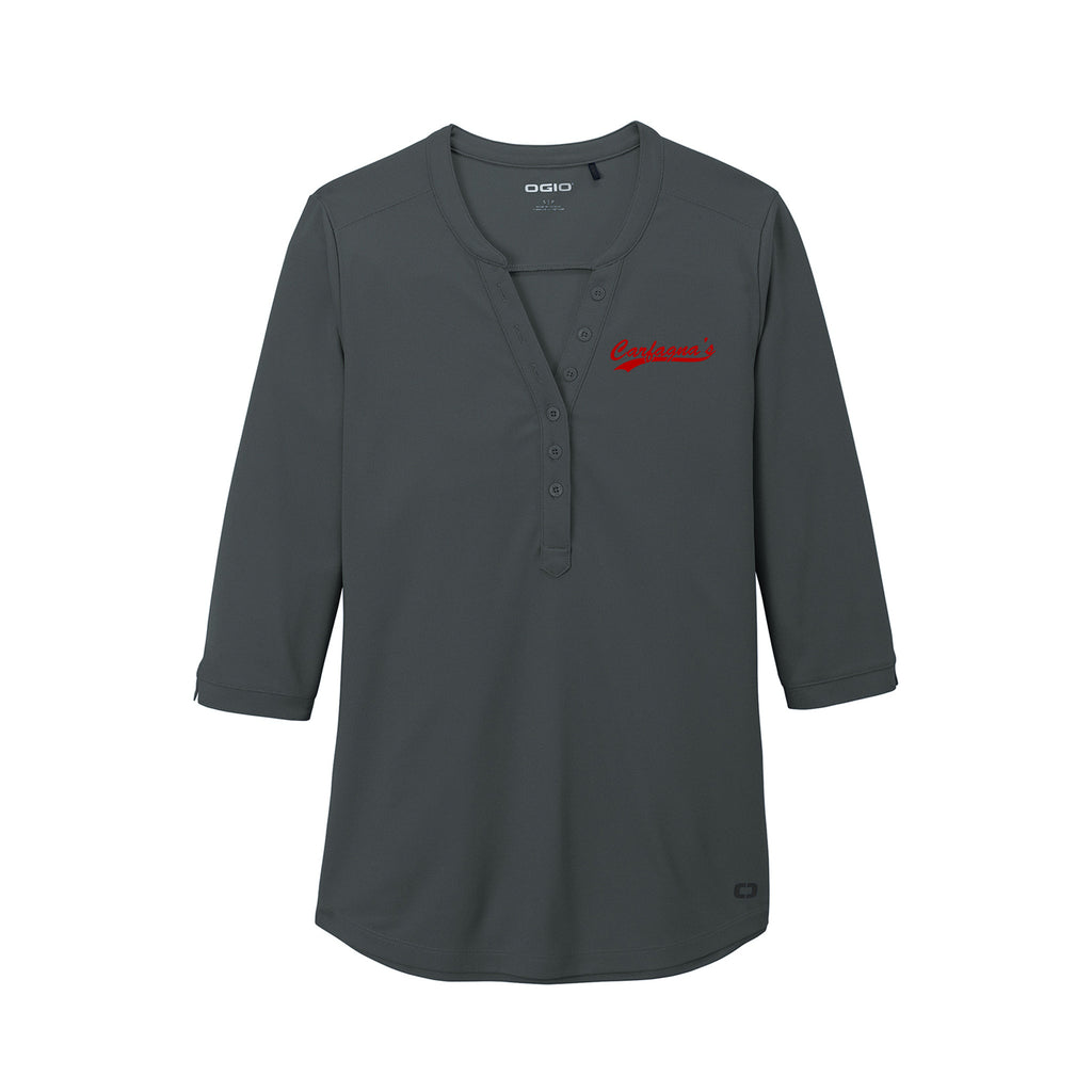 Carfagnas Corporate Staff - OGIO® Women's Jewel Henley