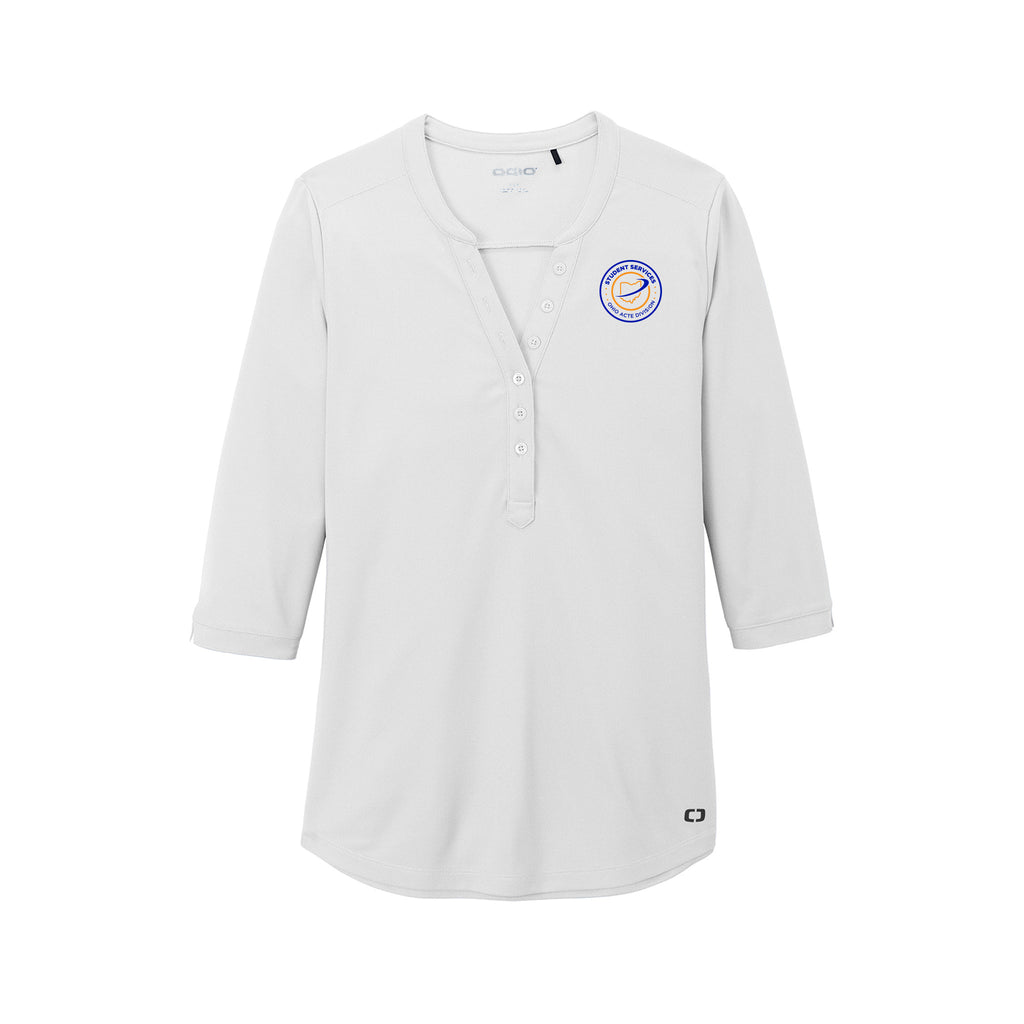 Ohio ACTE Student Services - OGIO® Women's Jewel Henley