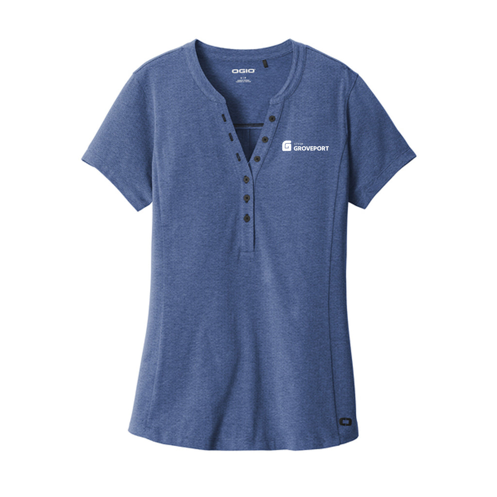 City of Groveport - OGIO® Women's Tread Henley