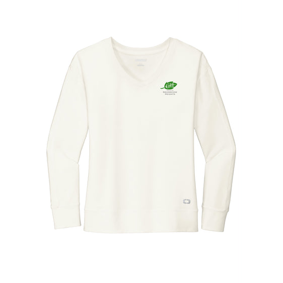 City of Grandview Heights - OGIO® Women's Luuma Flex Long Sleeve V-Neck
