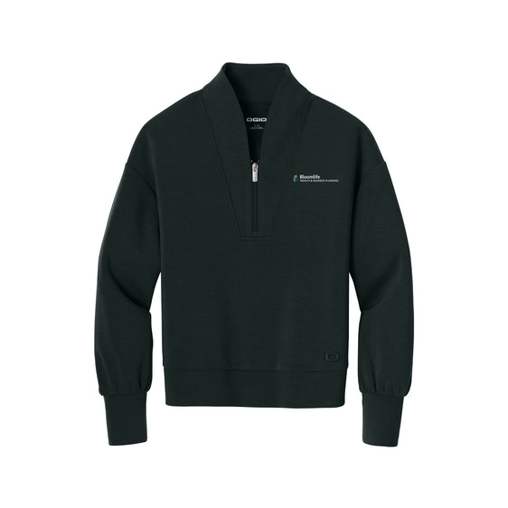 Bloom Life Wealth & Business Planning - OGIO® Women’s Transcend 1/4-Zip