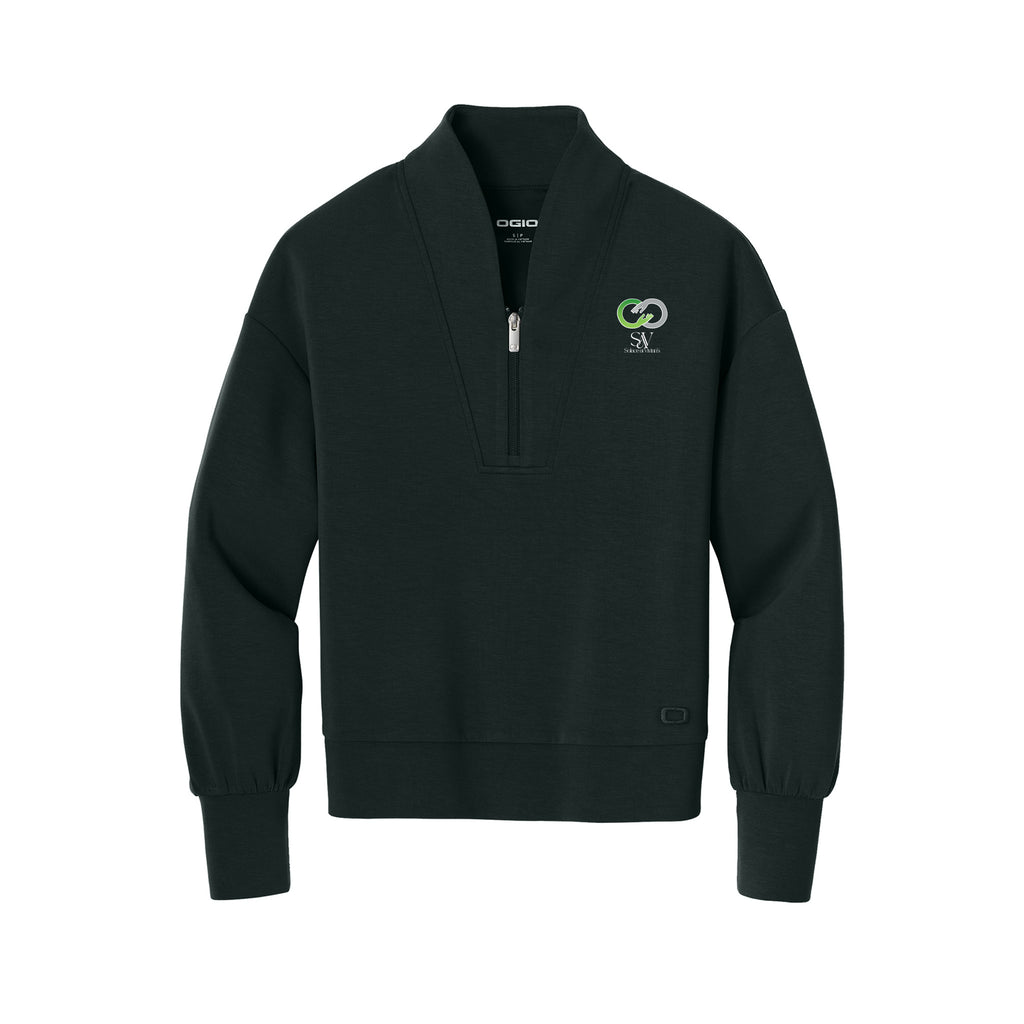 Solace at Vivians - OGIO® Women’s Transcend 1/4-Zip