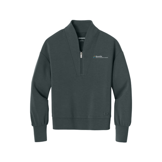 Bloom Life Wealth & Business Planning - OGIO® Women’s Transcend 1/4-Zip