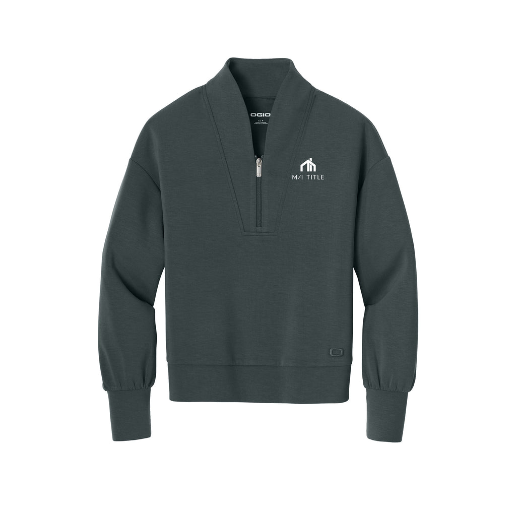 M/I Title - OGIO® Women’s Transcend 1/4-Zip