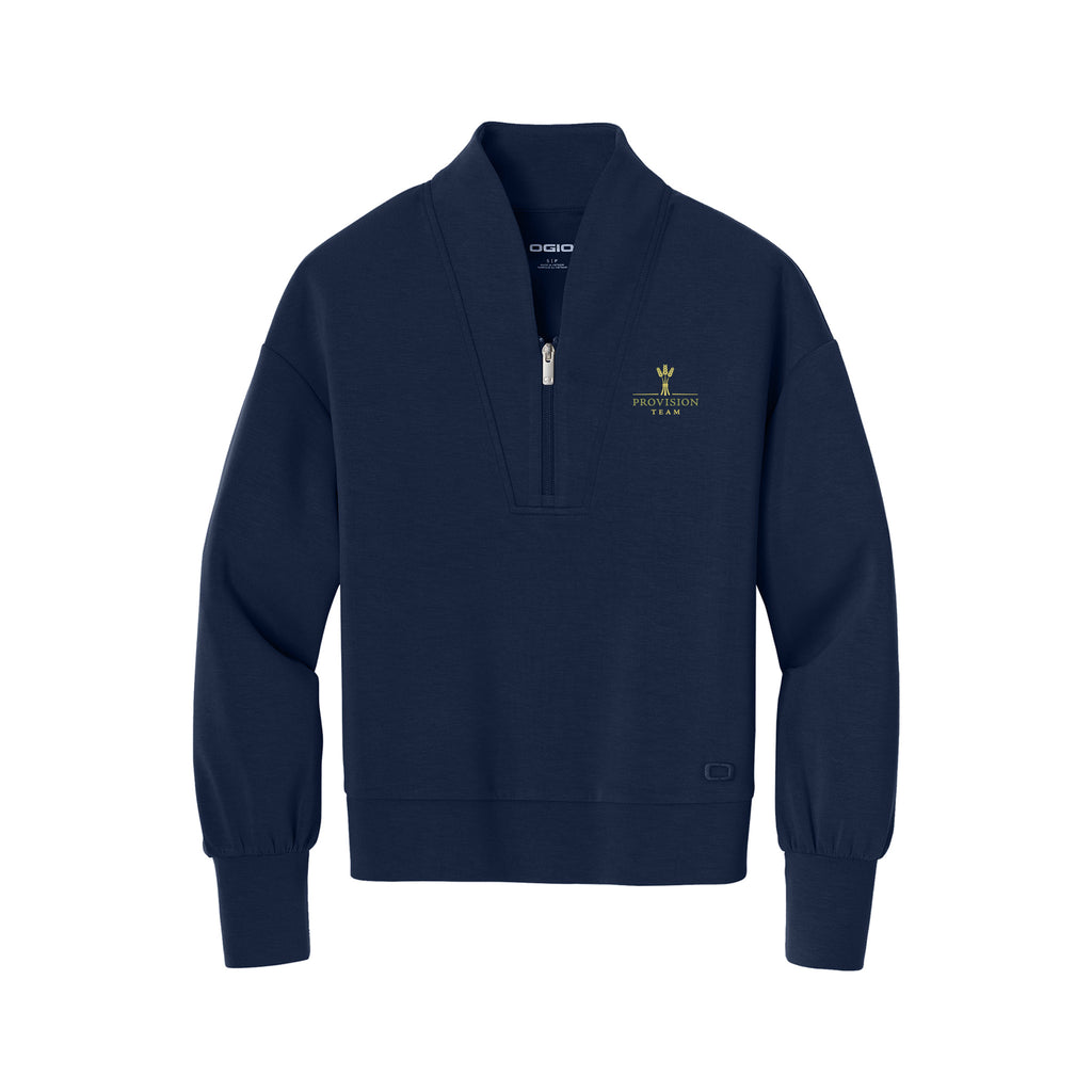 Provision Team - OGIO® Women’s Transcend 1/4-Zip