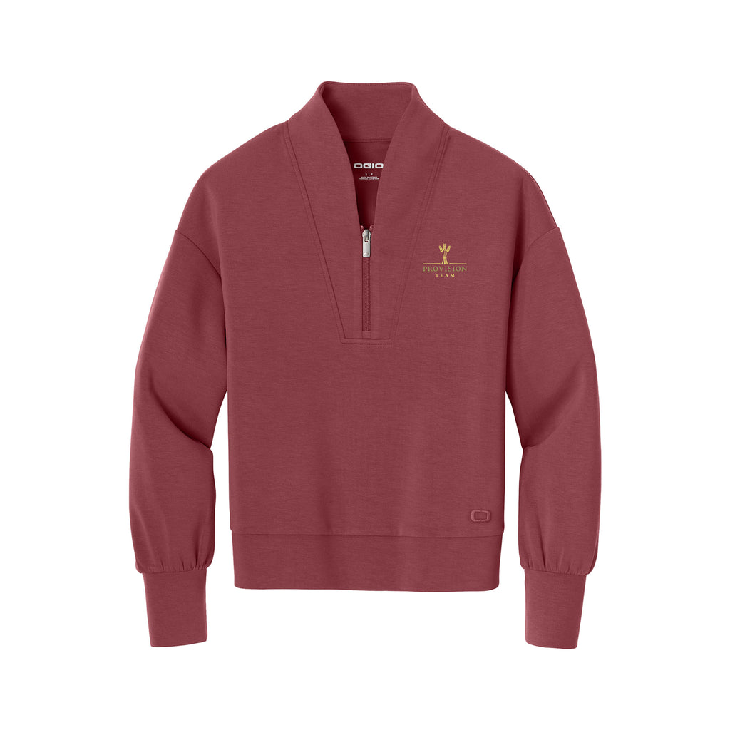 Provision Team - OGIO® Women’s Transcend 1/4-Zip