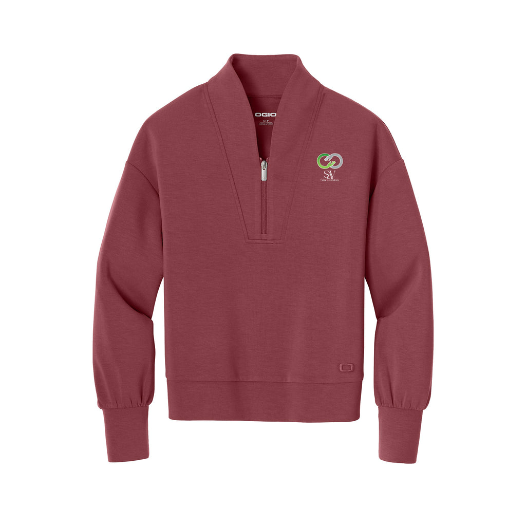 Solace at Vivians - OGIO® Women’s Transcend 1/4-Zip