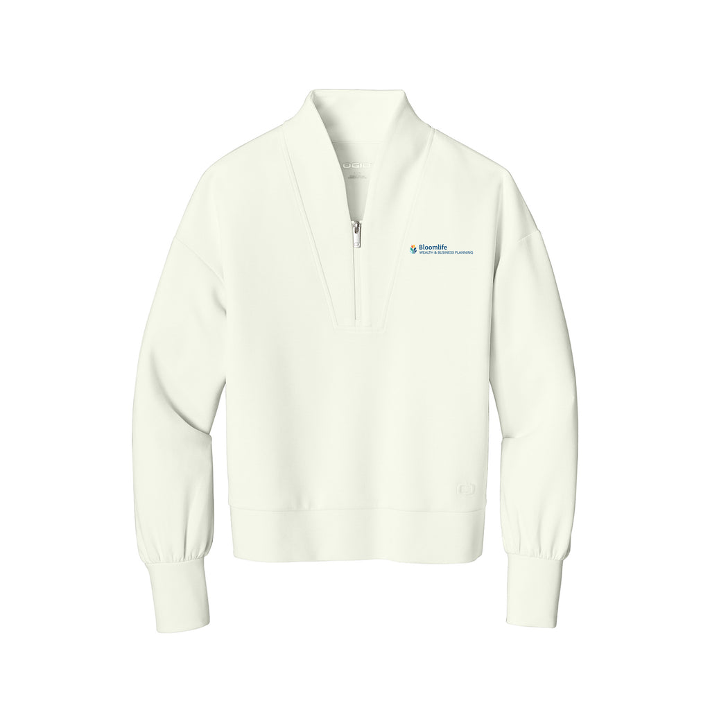 Bloom Life Wealth & Business Planning - OGIO® Women’s Transcend 1/4-Zip