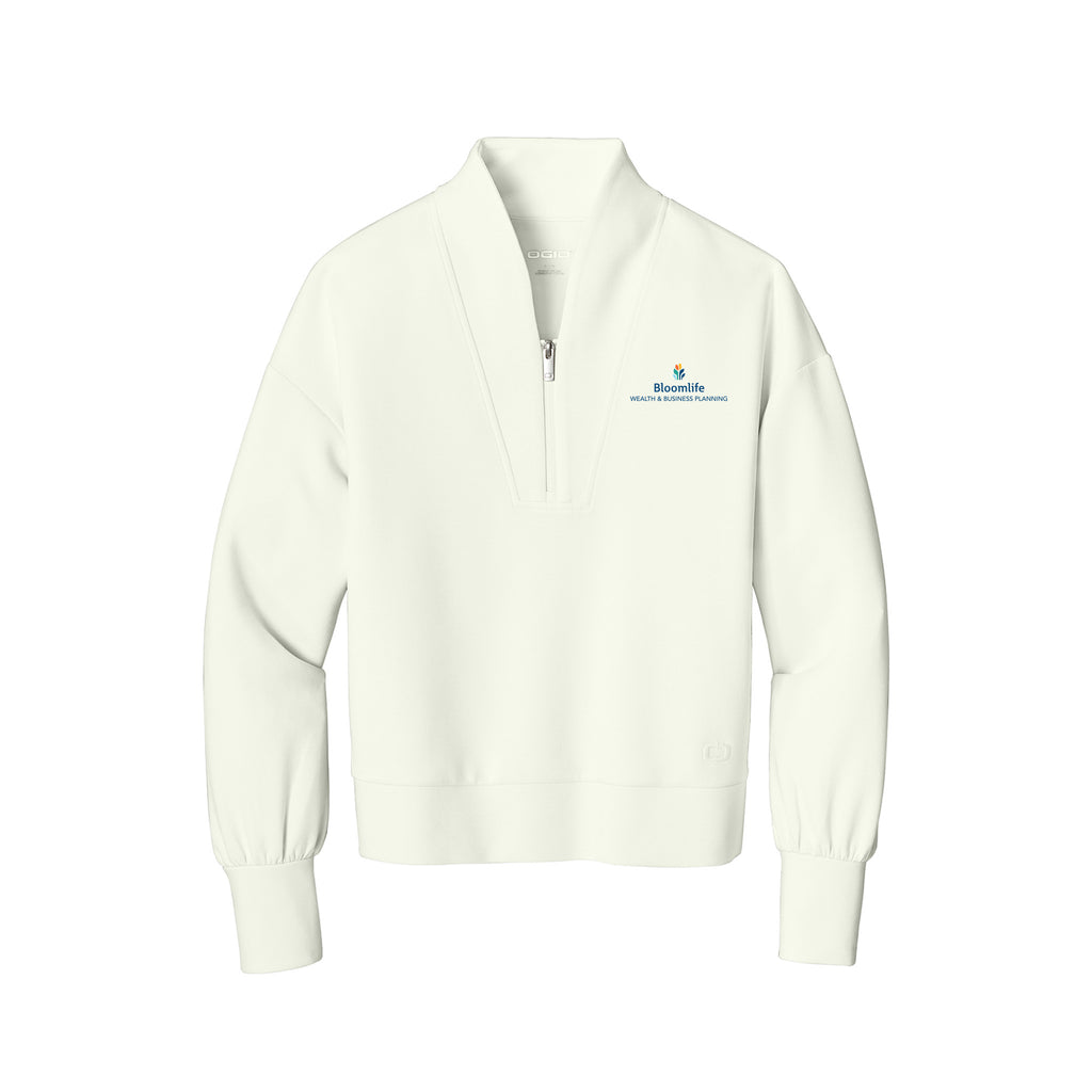 Bloom Life Wealth & Business Planning - OGIO® Women’s Transcend 1/4-Zip