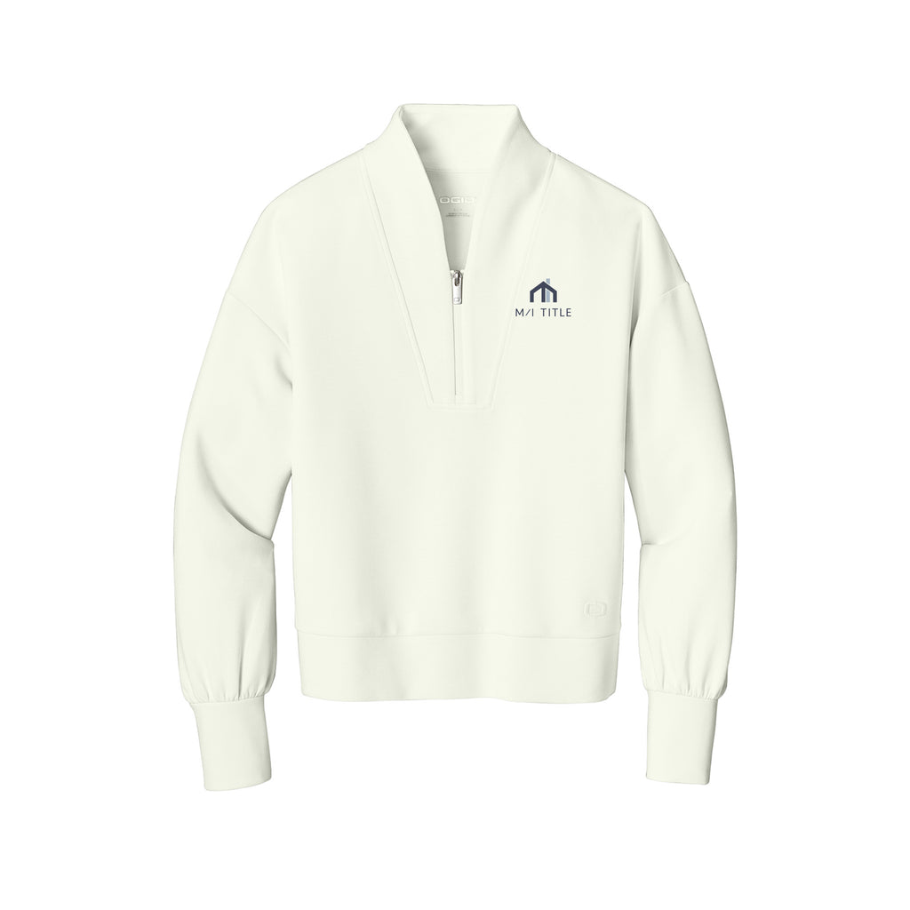 M/I Title - OGIO® Women’s Transcend 1/4-Zip