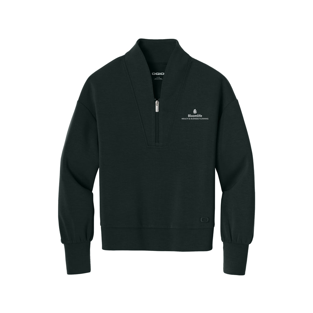 Bloom Life Wealth & Business Planning - OGIO® Women’s Transcend 1/4-Zip