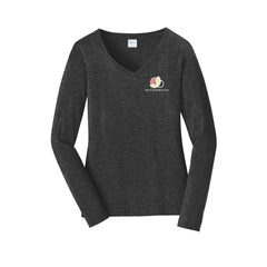 Westerwood - Port & Co™ Women's Long Sleeve Fan Favorite™ V-Neck Tee