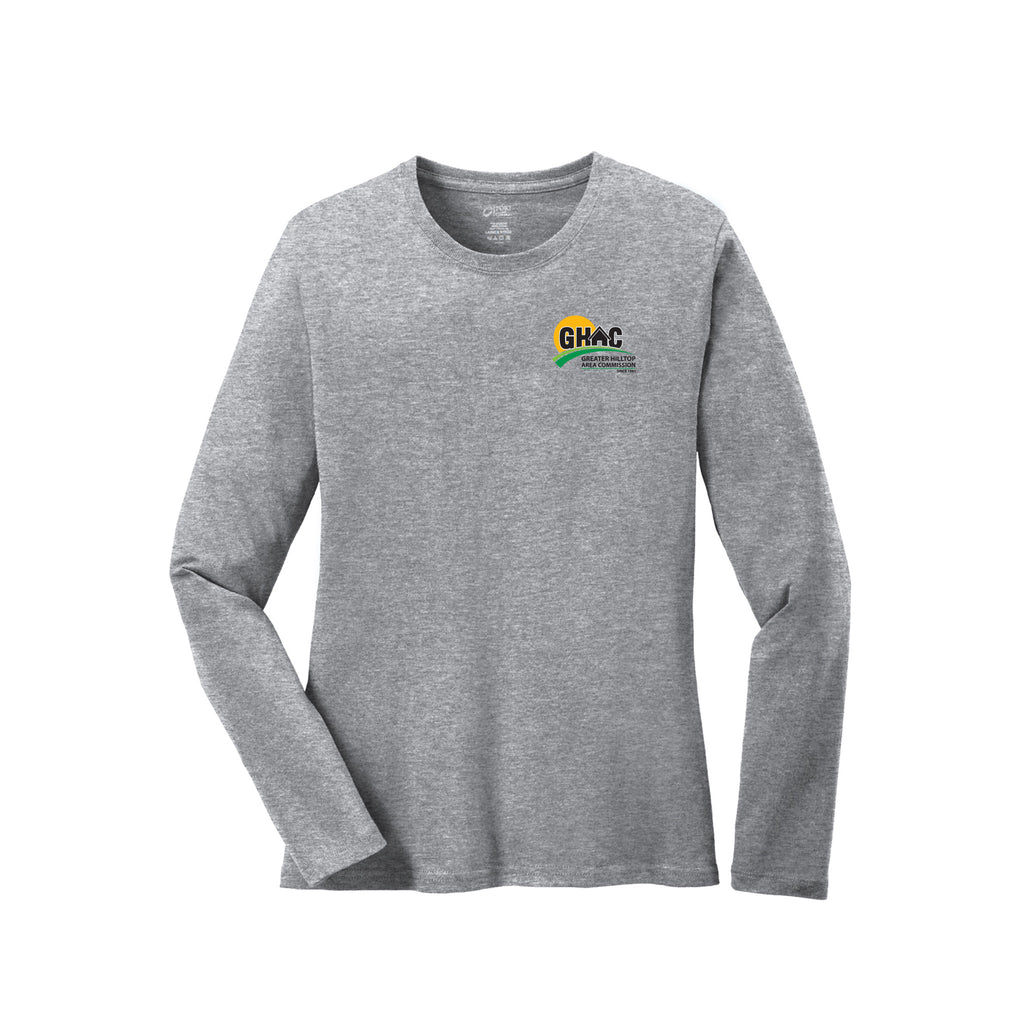 GHAC - Port & Company® Ladies Long Sleeve Core Cotton Tee