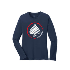 Blackjack Elite Lacrosse - Port & Company® Women's Long Sleeve Core Cotton Tee