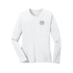 Buckeye Community Hope - Port & Company® Women's Long Sleeve Core Cotton Tee