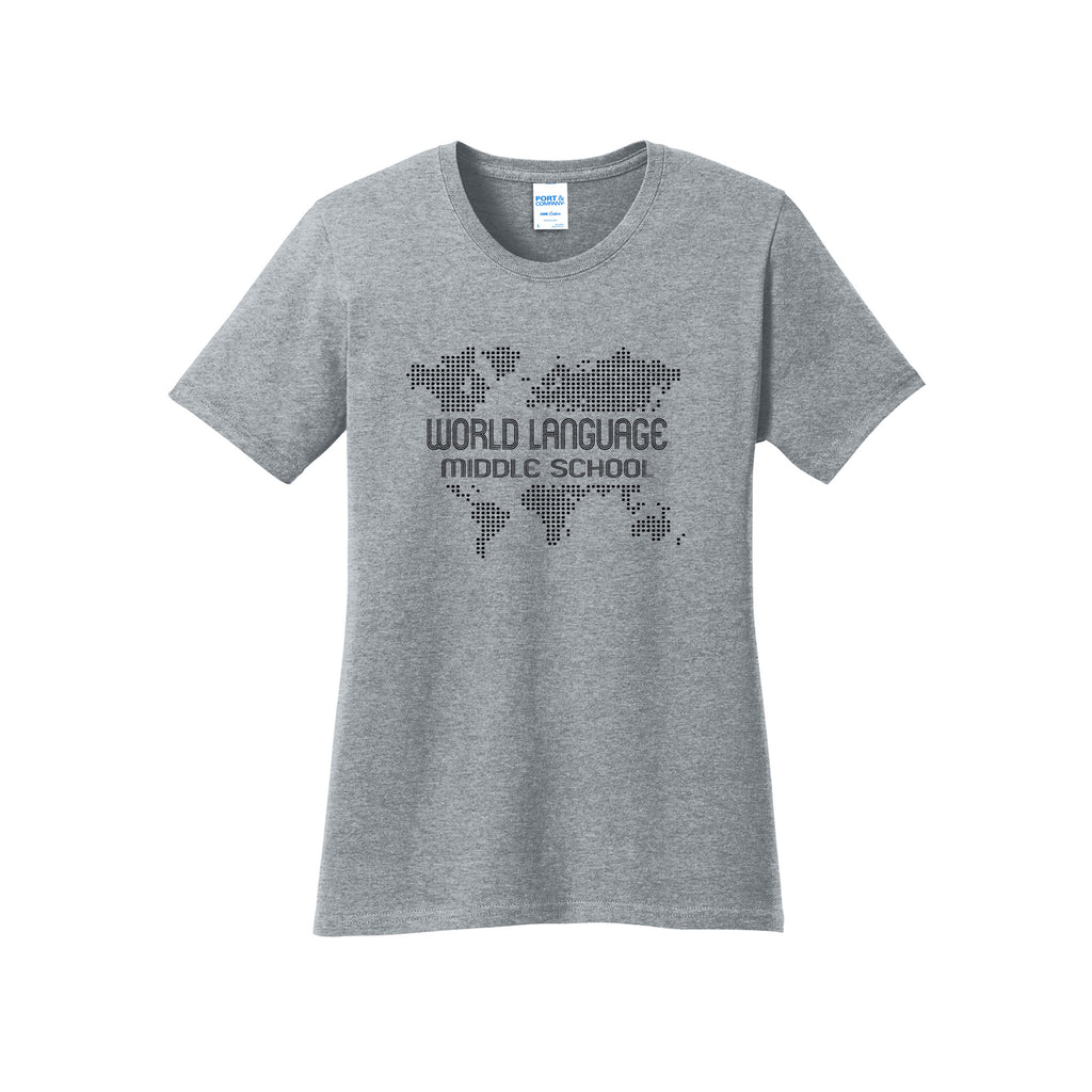 WLMS - Port & Co™ Women's Core Cotton Tee