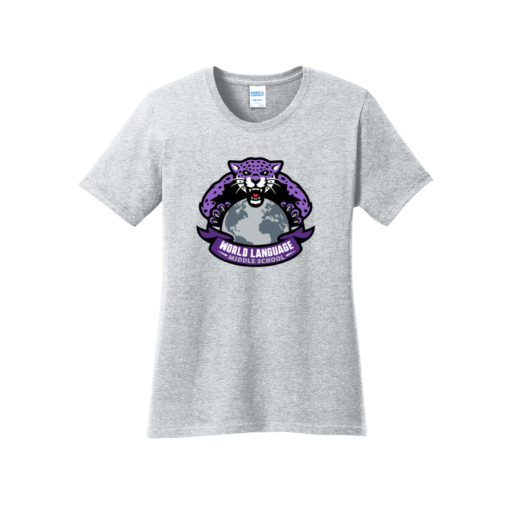 WLMS - Port & Co™ Women's Core Cotton Tee