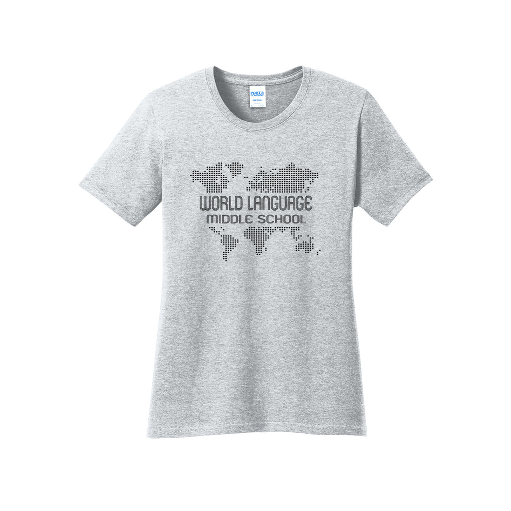 WLMS - Port & Co™ Women's Core Cotton Tee