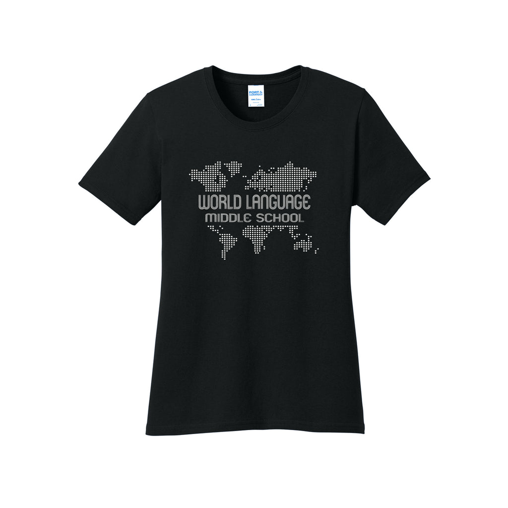 WLMS - Port & Co™ Women's Core Cotton Tee
