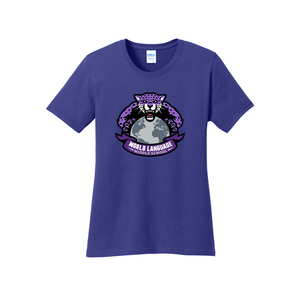 WLMS - Port & Co™ Women's Core Cotton Tee