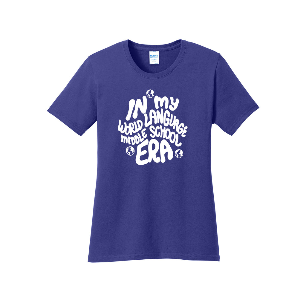 WLMS - Port & Co™ Women's Core Cotton Tee