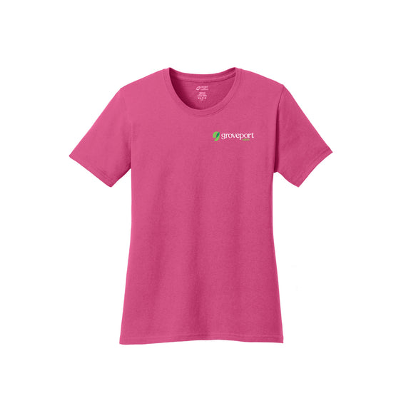 Groveport B&Z - Port & Company® Ladies Core Cotton Tee