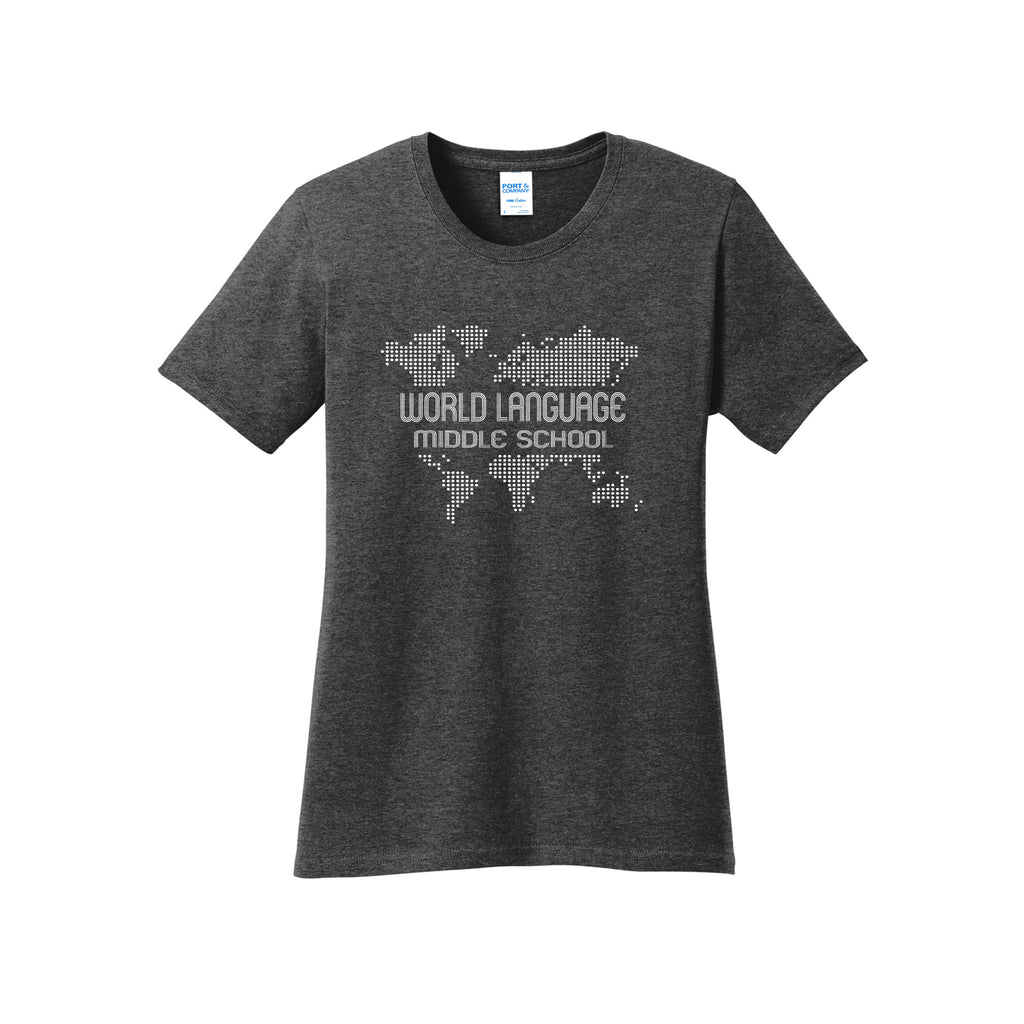WLMS - Port & Co™ Women's Core Cotton Tee