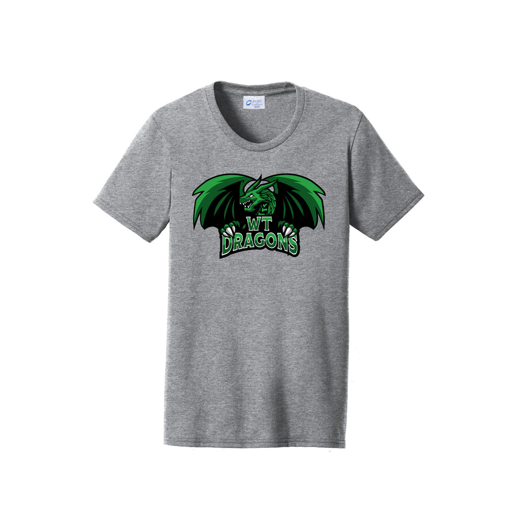 WT Dragons - Port & Company® Ladies Core Blend Tee