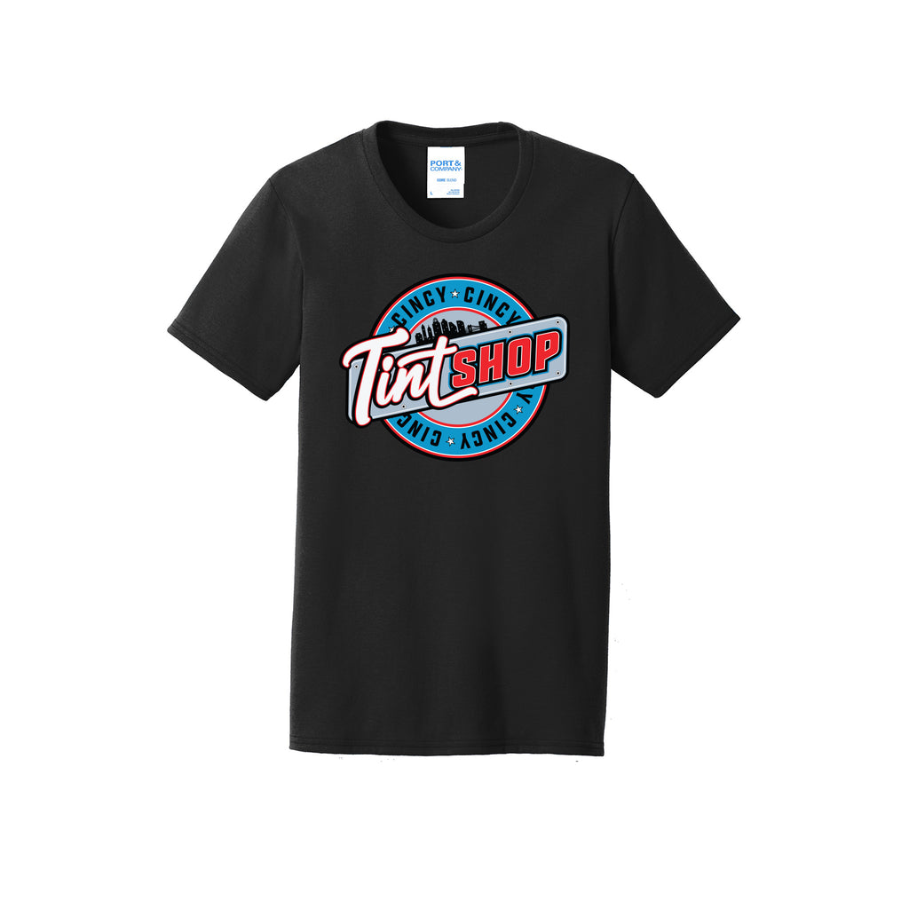 Cincinnati Tint Shop - Port & Company® Ladies Core Blend Tee