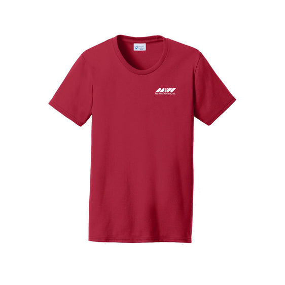 Midwest Polypak - Port & Company® Ladies Core Blend Tee
