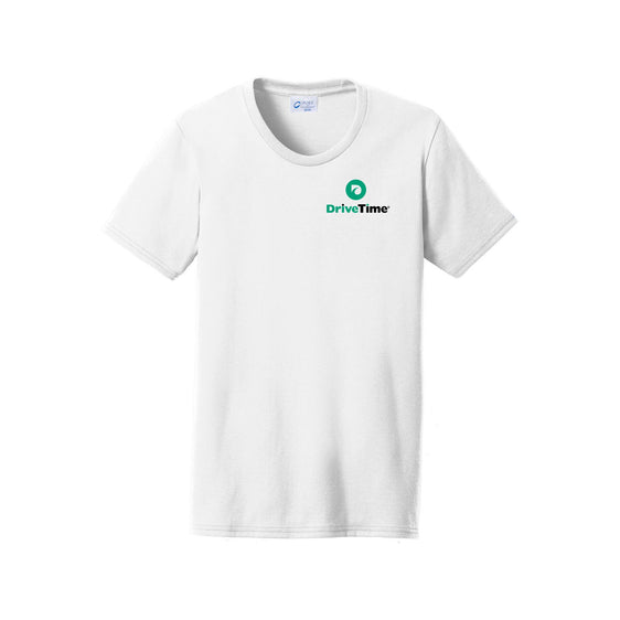 Drive Time - Port & Company® Ladies Core Blend Tee FRONT ONLY