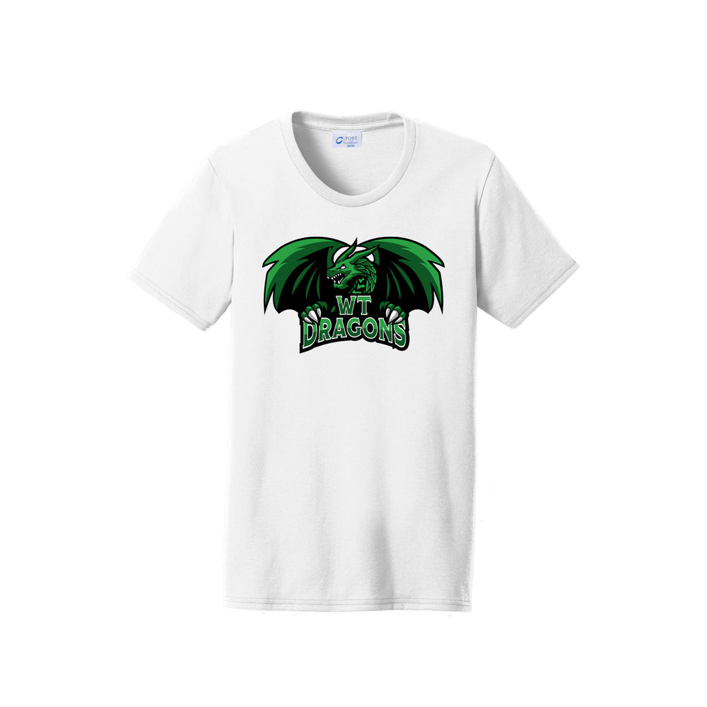 WT Dragons - Port & Company® Ladies Core Blend Tee