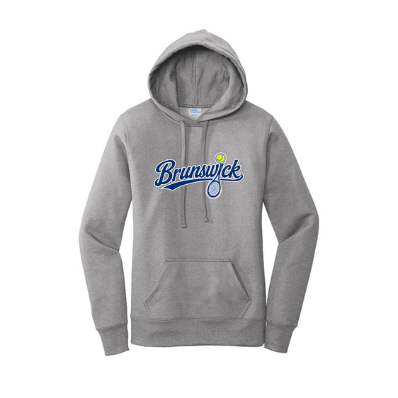 Brunswick Tennis - Port & Co™ Women's Core Fleece Pullover Hooded Sweatshirt