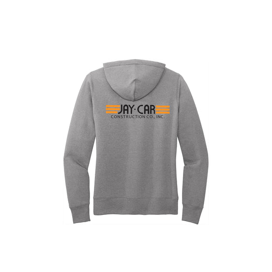 Jay-Car Construction - Port & Company ® Ladies Core Fleece Pullover Hooded Sweatshirt FRONT & BACK